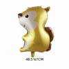 Party Decoration 1pc Large Animal Balloons Raccoon And Balloon Happy Birthday Jungle Decorations Kids BabyShower Decor Toy