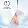 Plating Marble Grain Leather Wallet Cases voor Iphone 15 Plus 14 13 Pro MAX 12 11 X XR XS 8 7 6 Rock Stone Granite Quartz Gilded Splicing Holder Card Slot Book Pouch