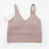 Yoga Tank Tops Gym Clothes Women Align Nude Tight Sports Bra LU-20 Running Fitness Beautiful Back Underwear Vest Shirt260g