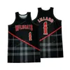 Nikivip Custom Retro DAMIAN LILLARD #1 High School Basketball Jersey Stitched Black Size S-4XL Any Name And Number Top Quality Jerseys