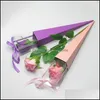 День Святого Валентина Девушка подруга роза упаковочная коробка высокий класс для одиночного цветочного пакета подарки подарки с доставкой 2021 коробки офис школа Busi