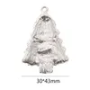 30 st/mycket mode smycken hängen rhinestone julgran charms för Xmas gåva/dekoration