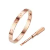 Love Screwdriver Bracelets Designer Bangle Classic C Design Jewelry Men and Women Bracelets Not Fade Allergy Free