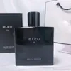 Märke Bleu Man Parfym Klon Doft för män 100ml EAU De Parfum EDP Dofter Natur Spray Designer Parfymer Snabb leverans Partihandel