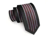 Silk Slim Men slipsar mode 6 cm mager rand dot blommig nack slips för män vävt formellt slitage affär bröllop parti 31