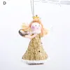 Decorações de Natal Angel Girl Ornament Creative Christamas Tree Hanging Doll Birthday Gift DecorationChristmas