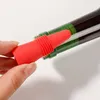 Bouchon de bouteille de vin et de boisson en silicone anti-fuite bouchons de scellant de bouteille de champagne bouchons d'économiseur de vin outils de barre de cuisine réutilisables