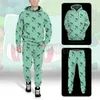 Survêtements pour hommes Classic Cartoon Egg Cosplay 3D imprimé hommes pour femmes décontracté hip hop sweats à capuche pantalons de survêtement vêtements pour hommes