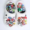 Groothandel 30-50-100Pcs Gemengde Cartoon Willekeurige Verschillende Schoenen Charms Fit Croc Schoenen/Polsbandjes Kinderen Party Verjaardagscadeau