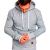 Sweatshirts Training Fitness Effen Kleur Hooded Jassen Stiksels Zoom Sport Trui Jassen Mannen Mode Tops MY111 L220730