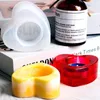 Craft Tools Different Shapes Candle Holder Concrete Molds Heart Cement Mould Oval Square Mini Pot Mold Plaster Flower Candlestick 1761