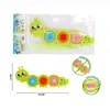 UPS Hot Selling Cartoon Flip Press Bubble Decompression Toys Baby Puzzle Early Education Thinking Finger Silicone Toy Bubble