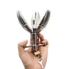 Edelstahl Metall Anal Stretching Tool Öffnen Zu Öffnende Plugs Mit Schloss Erweitern Schwere Anus Perlen Dilatator sexy Spielzeug