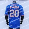 Neues Ender Inciarte-Trikot Daniel Vogelbach Bassitt Max Scherzer Pete Alonso Francisco Lindor Jacob deGrom Jeff McNeil Starling Marte Nimmo James