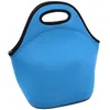 17 colors Reusable Neoprene Tote Bag Lunch Bags insulated handbag Insulated Soft With Zipper Design Kids Children adult