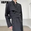 Мужские костюмы Blazers IEFB Мужской шикарный короткий пиджак осенний съемный съемный костюм.