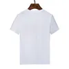 Erkek Tişört Tasarımcı Marka Erkek Yuvarlak Boyun Külot Pamuk Konforlu Siyah T-Shirt Moda Erkekler Günlük Beyaz Kısa Koylu
