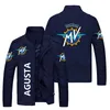 Herrjackor män jacka mv agusta logo tryck blixtlås cardigan mode smal casual baseball uniform cyklistrock toppar m-5xlmen's