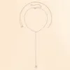 Minimalism Short Choker Necklace for Women Girls Chest Breast Deco Prom Party Multilayer Long Chain Jewelry 2022 New