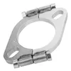 Manifold & Parts 2.5in 63mm Steel Exhaust Flange Flat Oval Split Repair Replacement Accessory ExhaustManifold