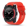 V8 Smart Watch Android Camera Cameraed Ответ звонки на дистанции вызовы часов Smarter Sim Card SmartWatch Fitness Tracker