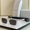 テープサングラス付きのトップラグジュアリーマンシンボールポラロイドレンズデザイナーレディースメンズゴーグルシニアアイウェアSPR09A女性四角い眼鏡フレームビンテージメガネ