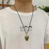 Colliers pendentifs anime jojos bizarre collier d'aventure kujo jotaro flèche chaîne de mât de chauffage