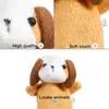 Baby Plush Toy Cartoon Animal Family Finger Puppet Role Play Tell Story Cloth Doll Educational Toys For Children Kids