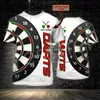 T-shirts pour hommes Mode Sports Darts Beer Club Jeux Tatouage Été Harajuku Unisexe Top O-Cou Manches Courtes Drop A6Men'sMen's