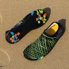 Scarpe per guanche all'aperto sandali da spiaggia uomini che nuotano per la pelle da yoga