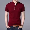 Polo Männer Casual Baumwolle Einfarbig Poloshirt Herren Atmungsaktive T-shirt Golf Tennis Kleidung Plus 220616