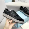 Lyxdesigner Uomo Vere Scarpa Nero Low Top Shoe Leather Sneaker med l￥da