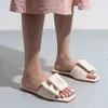 Terlik slaytlar bayan flip flops lüks yay kare plaj sandalet seksi klipli ayak parmakları moda kadın ayakkabıları 220525