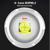 Novo XHP90.2 LED FlashLamp Recarregável Banco de Energia 18650 26650 Bateria FlashLamp Zoom Zoom Impermeável Lanterna de alta qualidade 4 Cell 4 Cell