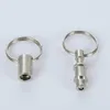 Keychains Pull Apart Two Piece Key Chain Detachable Ring Quick Release Split Metalen Draad Clip Fred22