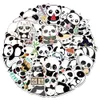 50 Stück niedliche Panda-Aufkleber, Cartoon-Tier-Graffiti-Aufkleber für DIY Gepäck, Laptop, Fahrrad, Aufkleber, Abziehbilder im Großhandel