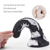 Nxy Dildos Dongs Bdsm Huge Anal Toy Suction Cup Butt Plug for Male Soft Liquid Silicone Sex Product Anus Prostate Stimulator Erotic Masturbator 220511