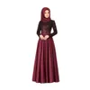 S-5XL Muslim Spitze Spleißen Frauen Große Schaukel Kleid Ohne Kopftuch Für Arabia Dubai Große Größe Islamische Vintage Abaya Kleidung 1025