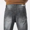 Rose Borduren Jeans Hoge Kwaliteit Mode Blauw Zwart Gescheurd Mannelijke Tij Slanke Pants244z