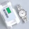 수퍼 품질 남성 아시아 2813 움직임 36mm 실버 다이얼 자동 스테인리스 스틸 여성 방수 BF 제조업체 손목 시계