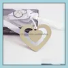 Party Gunst Event Leveringen Feestelijke Home Garden Mijn hart Bookmark For Boy Girl Baby Shower Souvenirs G DHD2Q