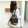 22SS Classic Women's Backpack Luxury Totes Lady Men Handväskor Grils Axelband Väskor Letter Zipper Plain Interior Compartment Coin