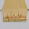 Nouvelle Arrivée Top Qualité Cuticule Aligné Remy Cheveux 6D Pré-collé Extensions de Cheveux Humains Noir Brun Blonde Couleur 613 # 0.8Gram un brin 300 brins Pack