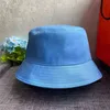 Nieuwe Luxe Emmer Hoeden Damesmode Top Merk Designer Wastafel Hoed Zon Cap Zwart Mannen Outdoor Panama Queen Travel Fisherman Hat Y220420
