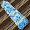 Decorative Flowers & Wreaths Artificial Silk Flower Wedding Road Lead Hydrangea Peony Rose For Arch Square Pavilion Corners FloresDecorative