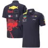 S1ZC Polos Polos Classic Rebull F1 T-Shirt Apparel Formula 1 Fani fani Extreme Sports Fani Oddychający F1 Odzież F1 Najwyważona konfigurowalna krótkie rękaw