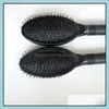 Brosses de cheveux outils de style de soins produits en boucle de peigne extensions humaines pour les perruques trame en maquillage de gouttes de couleur noir 2021 lqg4m