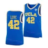 NCAA 농구 대학 UCLA BRUINS 24 Jalen Hill Jersey 34 David Singleton Lonzo 공 2 Zach Lavine 14 42 Kevin Love 5 스포츠 팬 블루 화이트 대학에 대 한 바론 데이비스