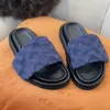 Plateforme Designer Slipper Luxurious Sandles Pool Pillow Confort Mule Tlides Platforms Sandale pour femme Real Leather Summer Shoe With Box