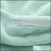 Microfiber Dry Hair Cap Dusch Stark vattenabsorberande triangelhatt Girl Tvätt hår snabb-torkande handduksverktyg ST273 Drop Leverans 2021